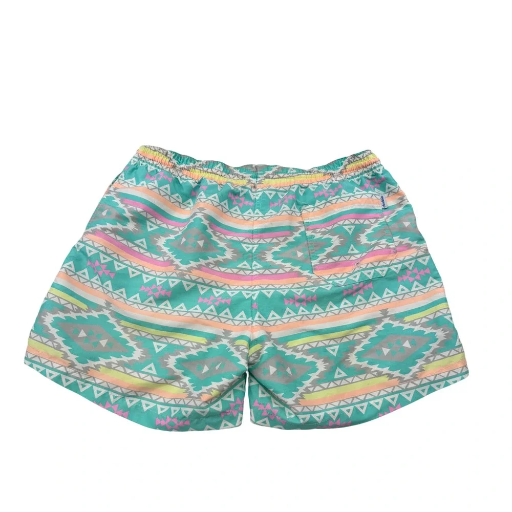 Chubbies Aztec Swim Trunks Mens Large Geometric Southwestern Shorts Pool Beach